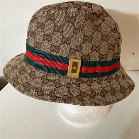 fake gucci bucket hats|authentic gucci bucket hat.